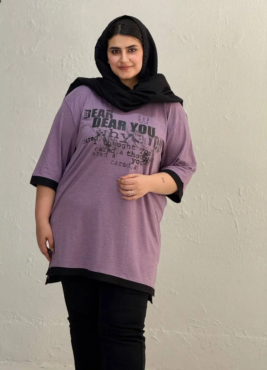 تیشرت لانگ سایزبزرگGAP