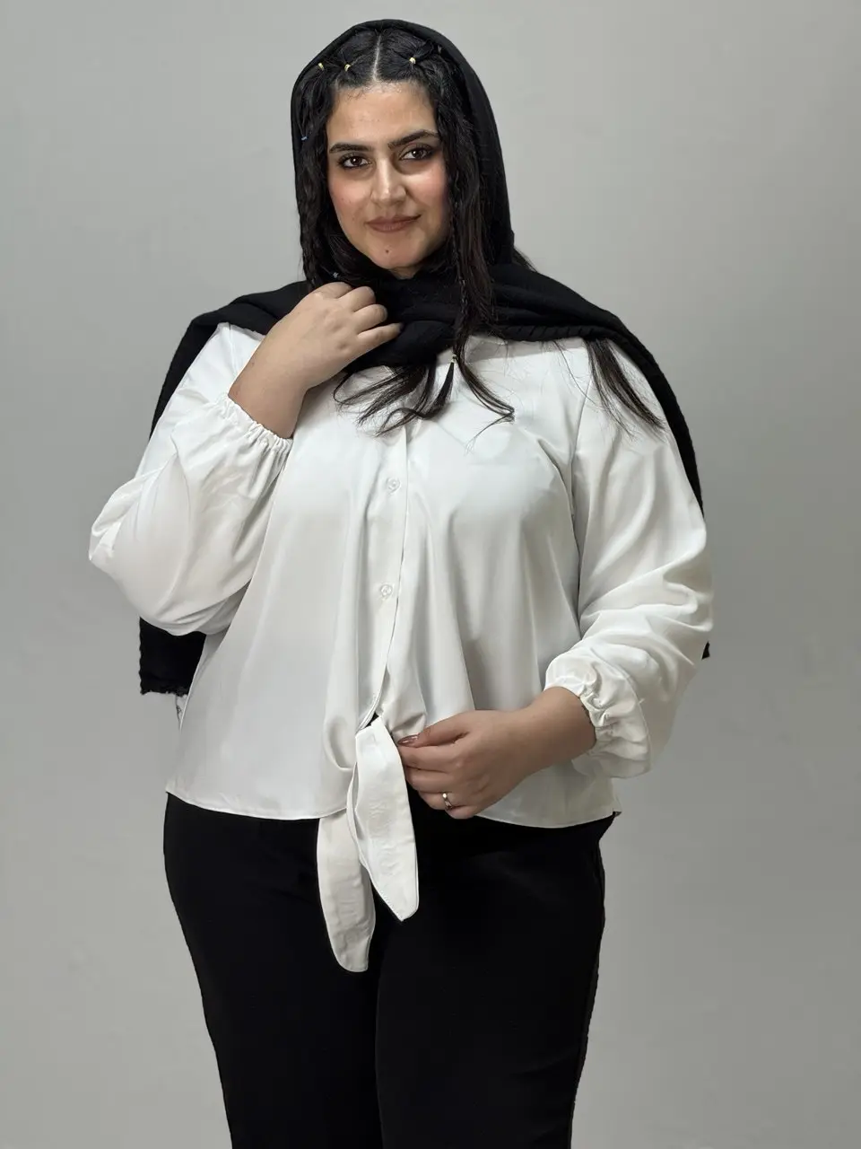 شومیز سایزبزرگ شیرین