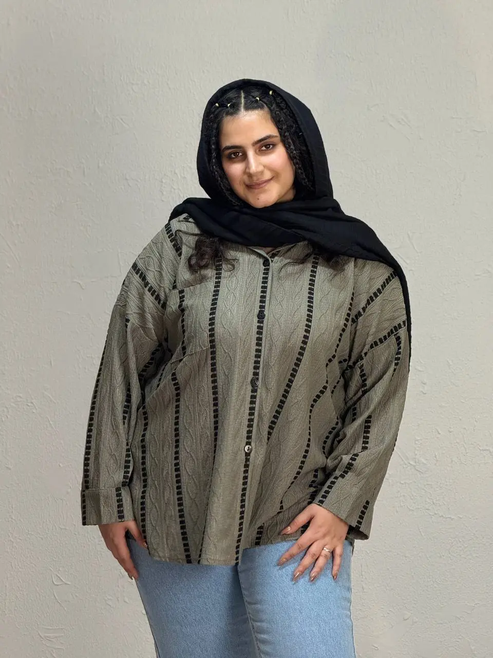 مانتو سایزبزرگ حورا