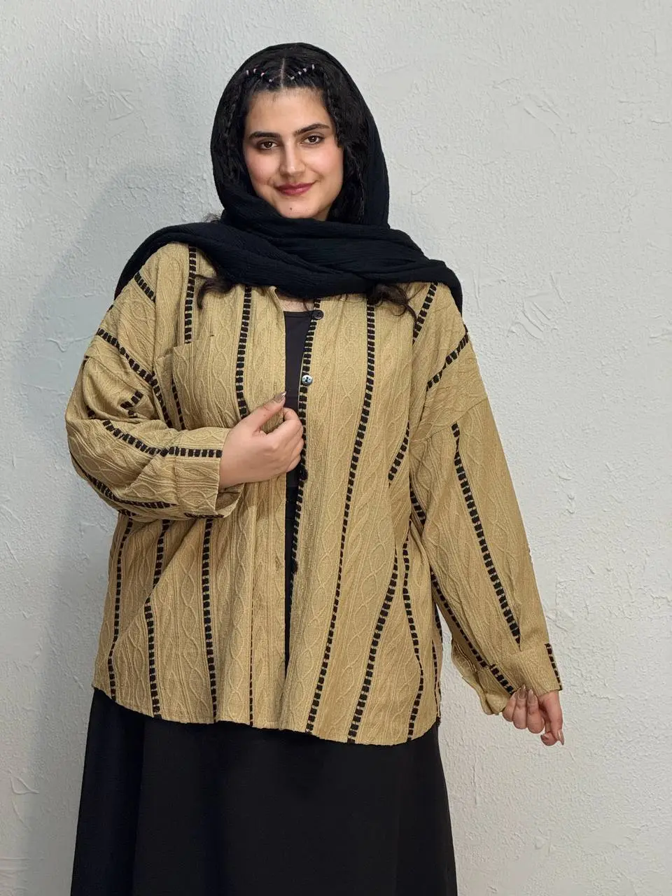 مانتو سایزبزرگ حورا