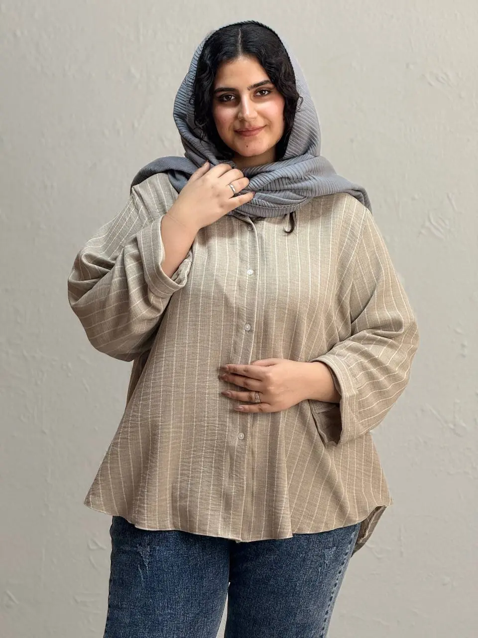 مانتو سایزبزرگ شیدا