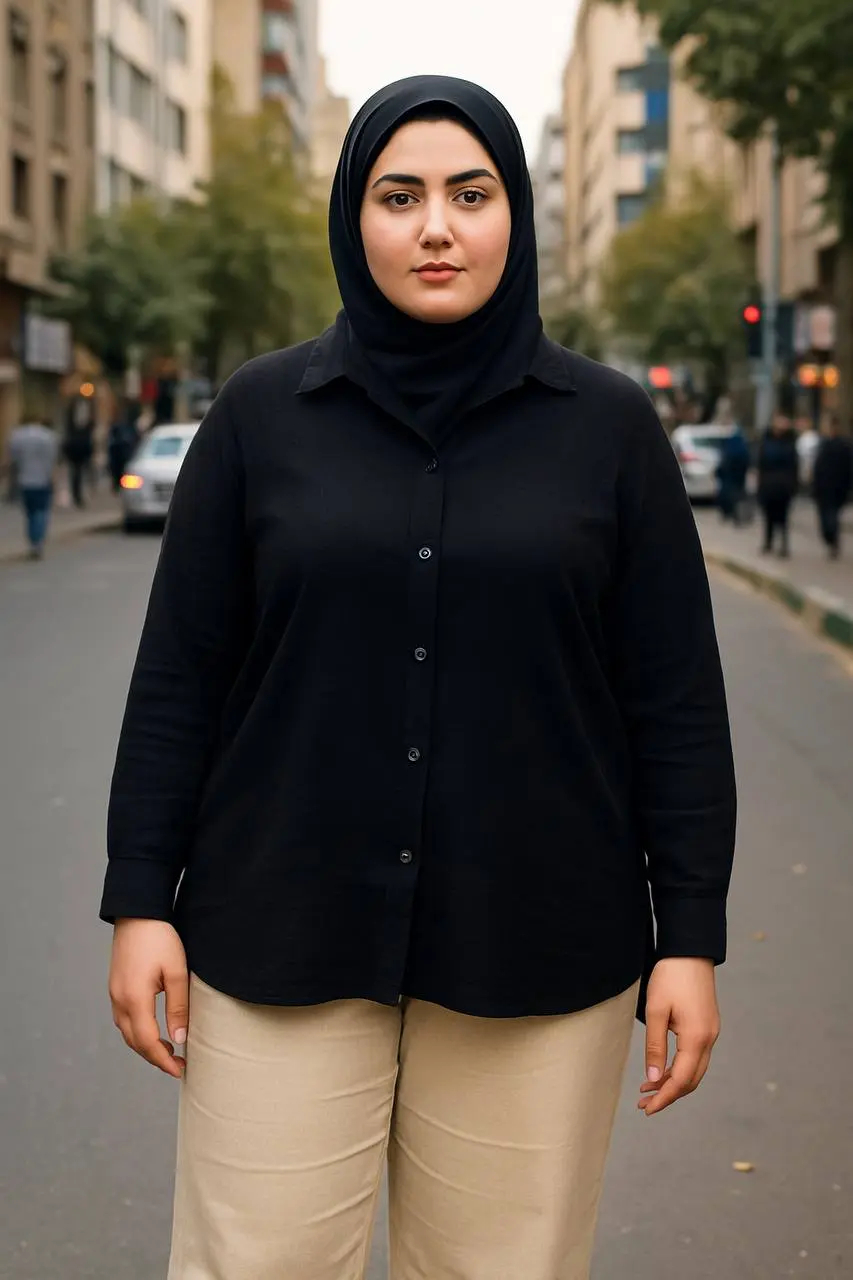 مانتو سایزبزرگ مهنا