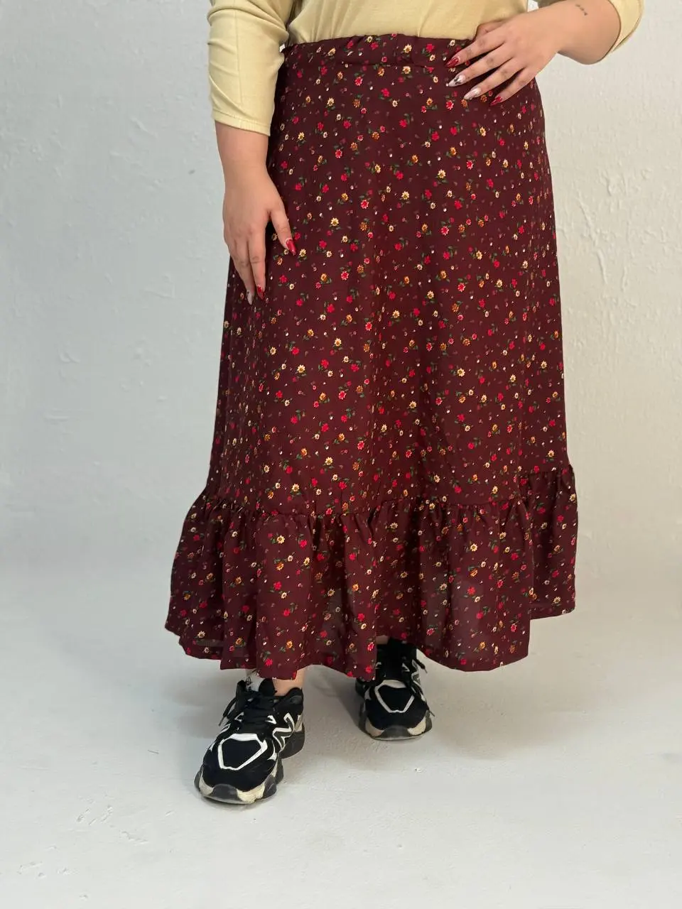 دامن سایزبزرگ غنچه