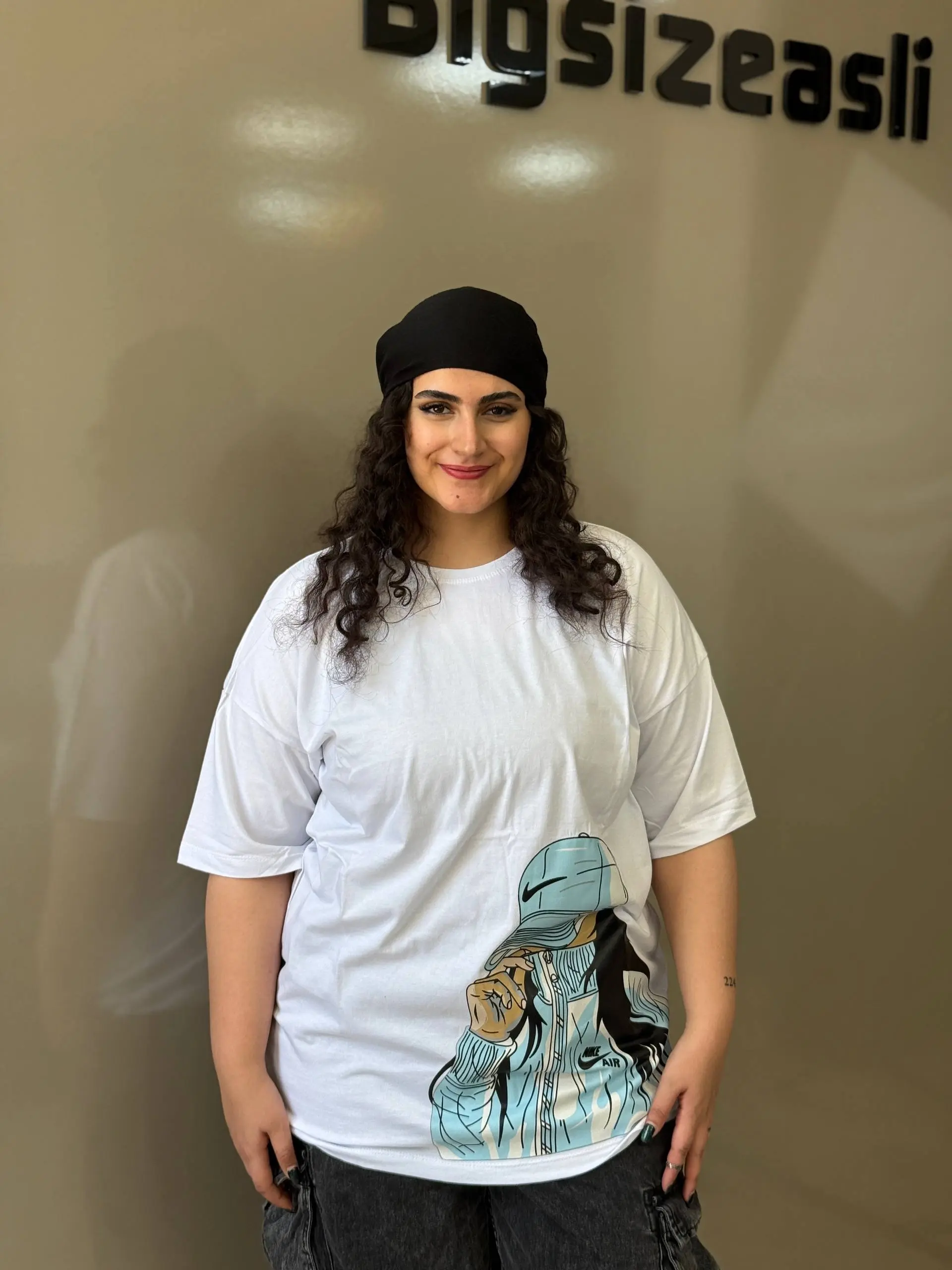 تیشرت سایز بزرگ girl
