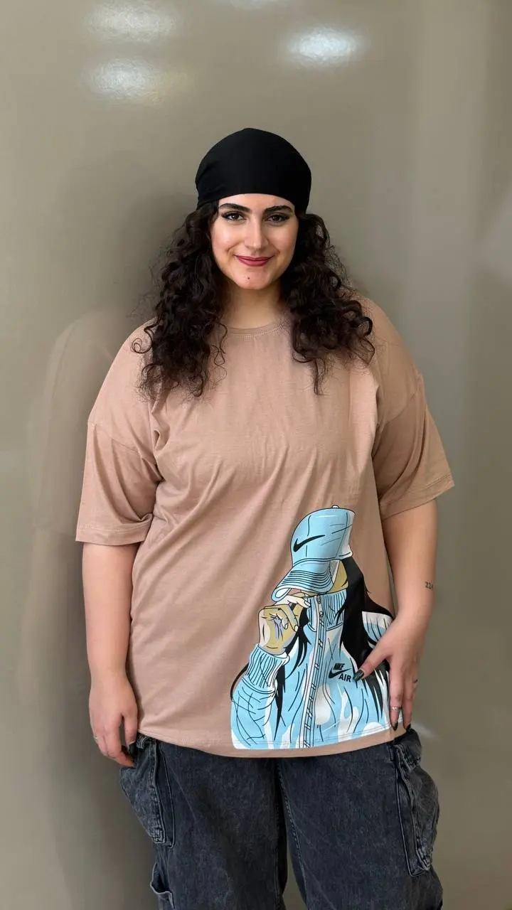 تیشرت سایز بزرگ girl