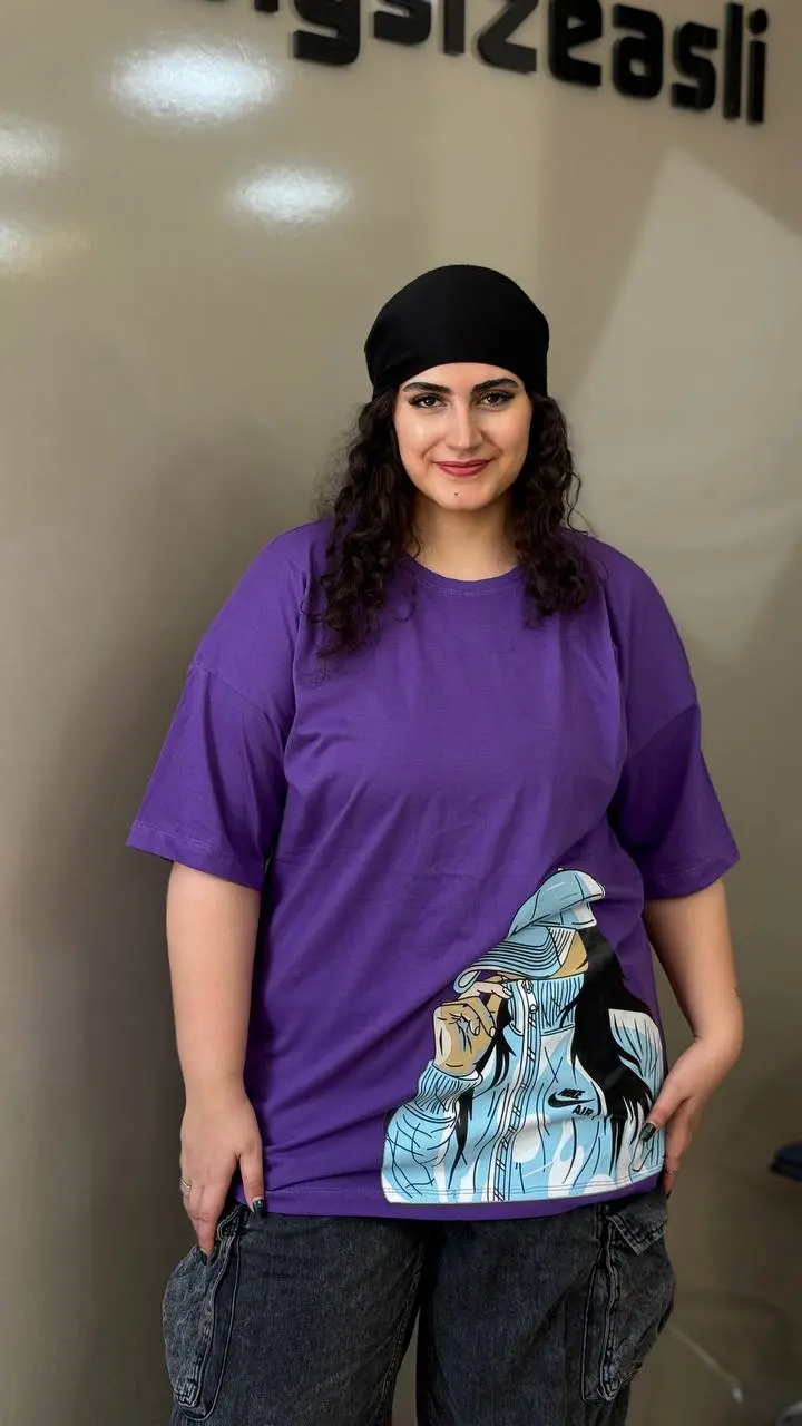 تیشرت سایز بزرگ girl