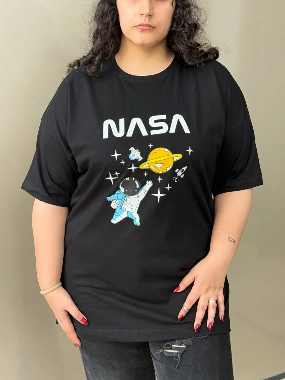 تیشرت سایزبزرگNASA
