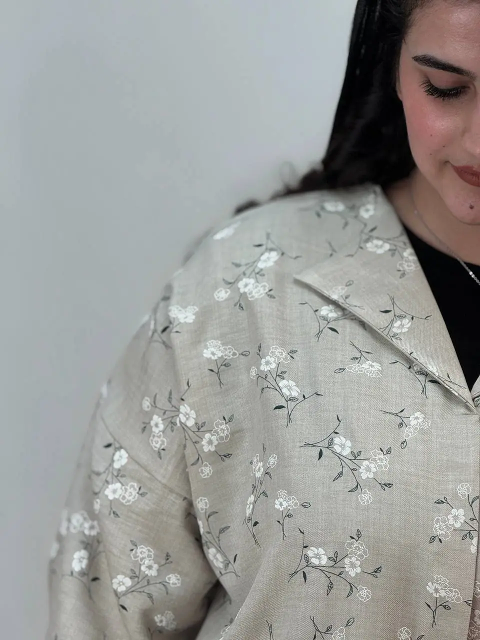 شومیز سایز بزرگ گلی