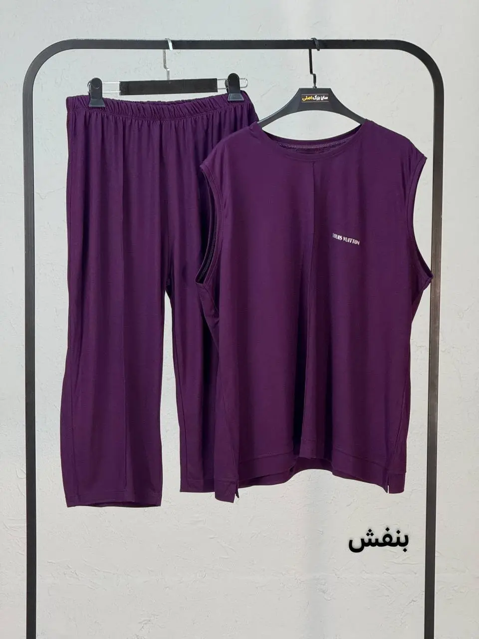 ست تاپ شلوارک سایزبزرگ