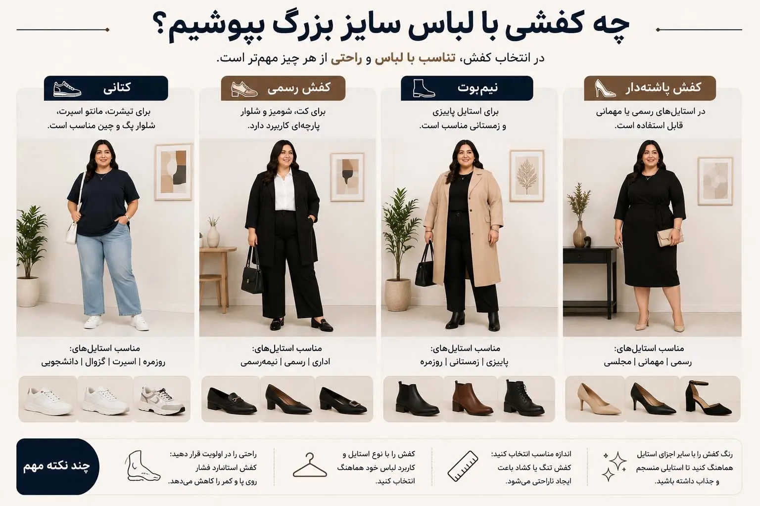 برای افراد شکم‌دار لباس بلند بهتر است یا کوتاه؟