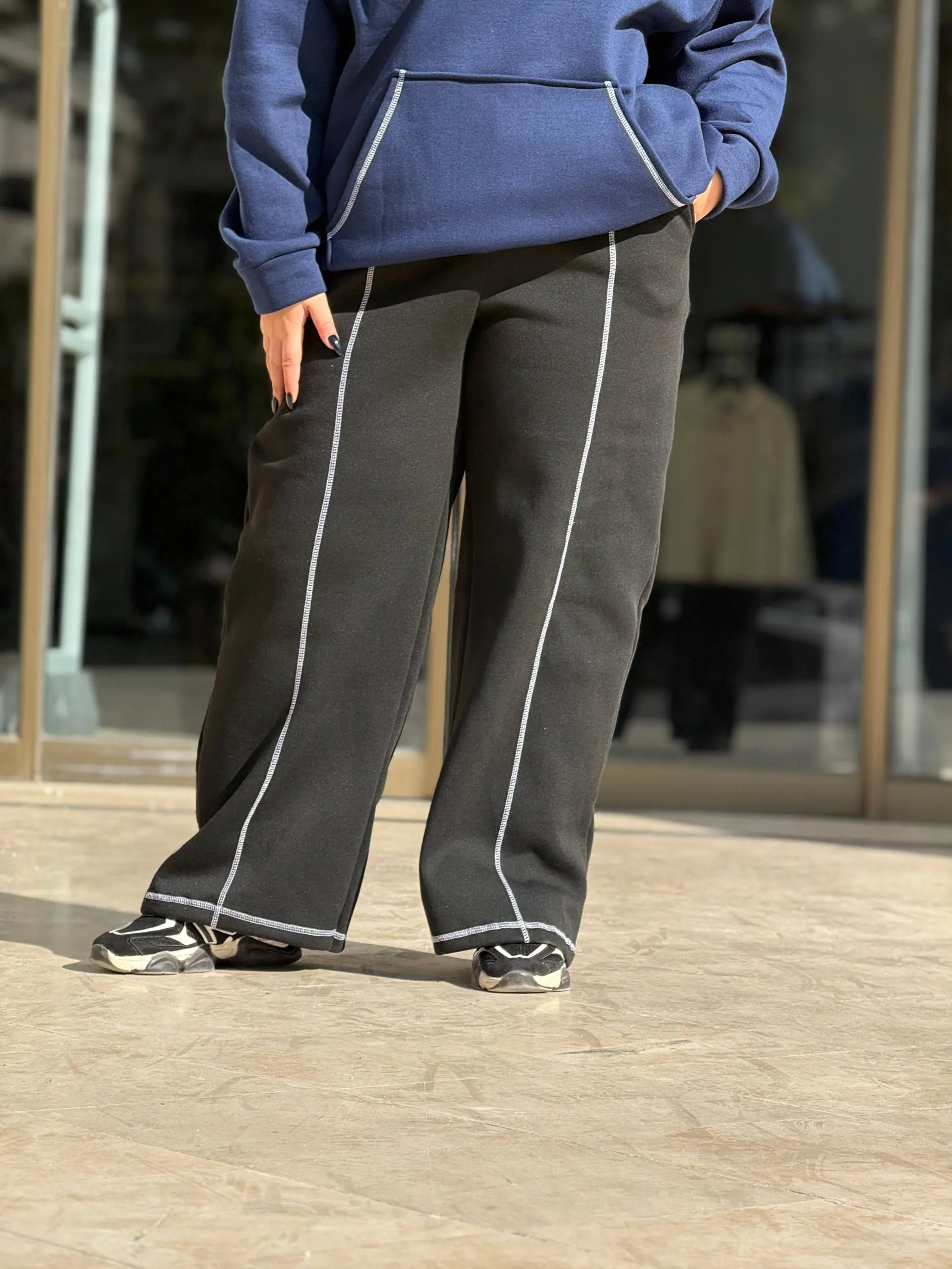 شلوار بگ سایزبزرگ نینا