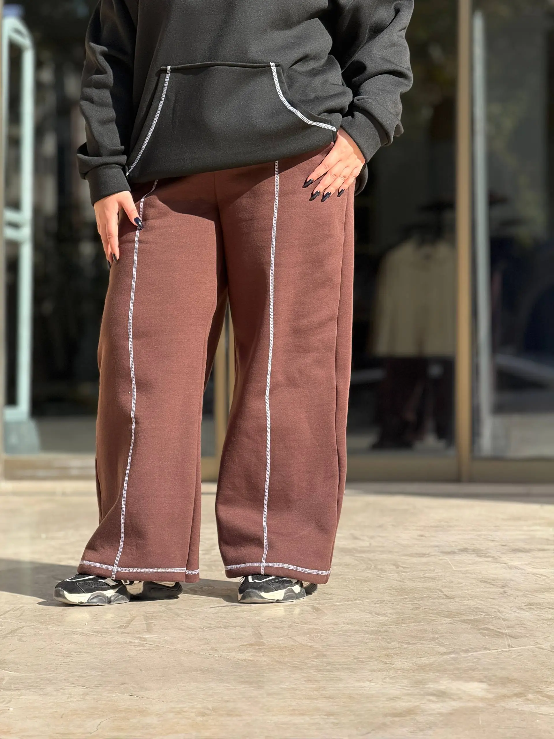 شلوار بگ سایزبزرگ نینا