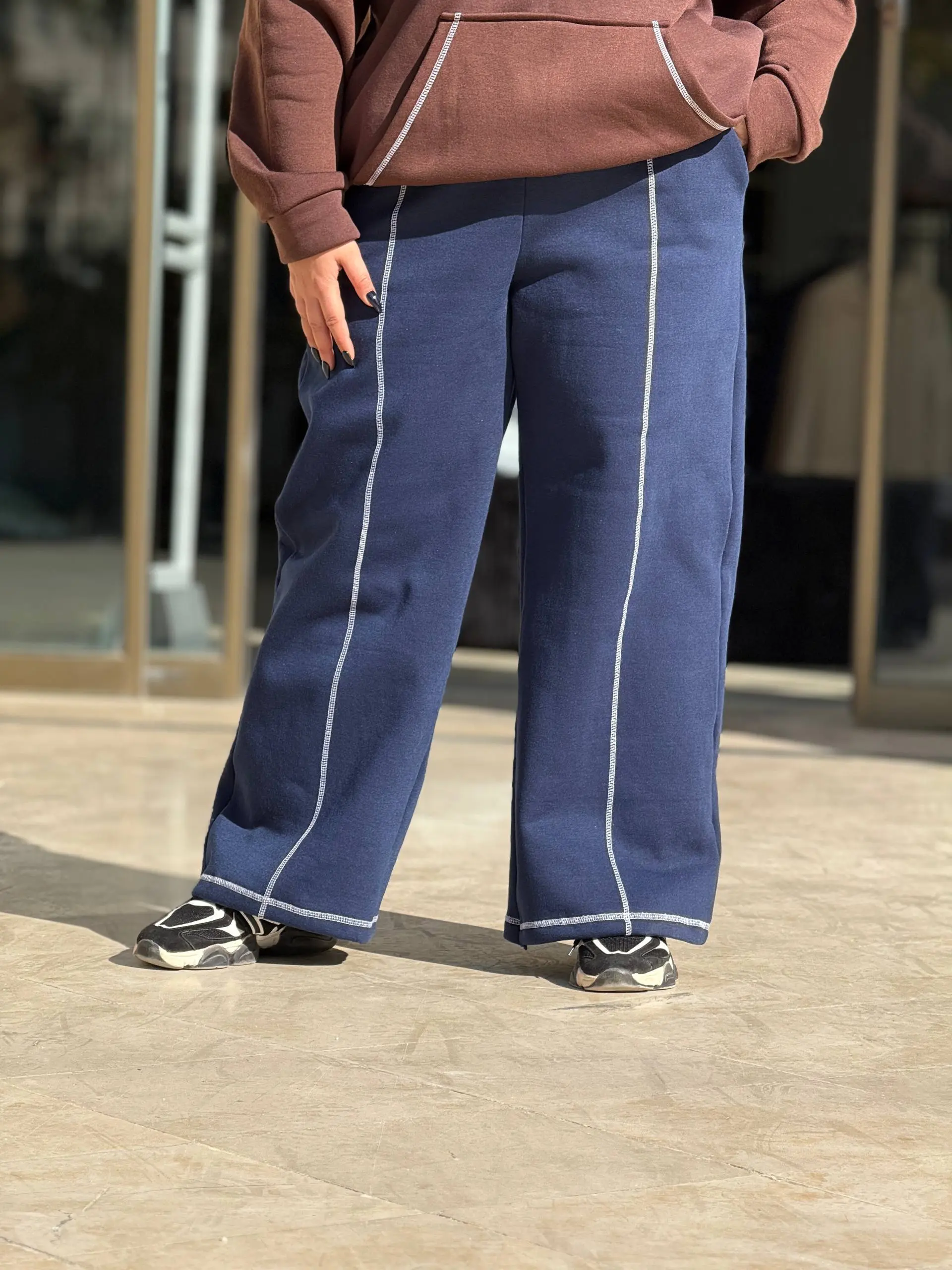 شلوار بگ سایزبزرگ نینا