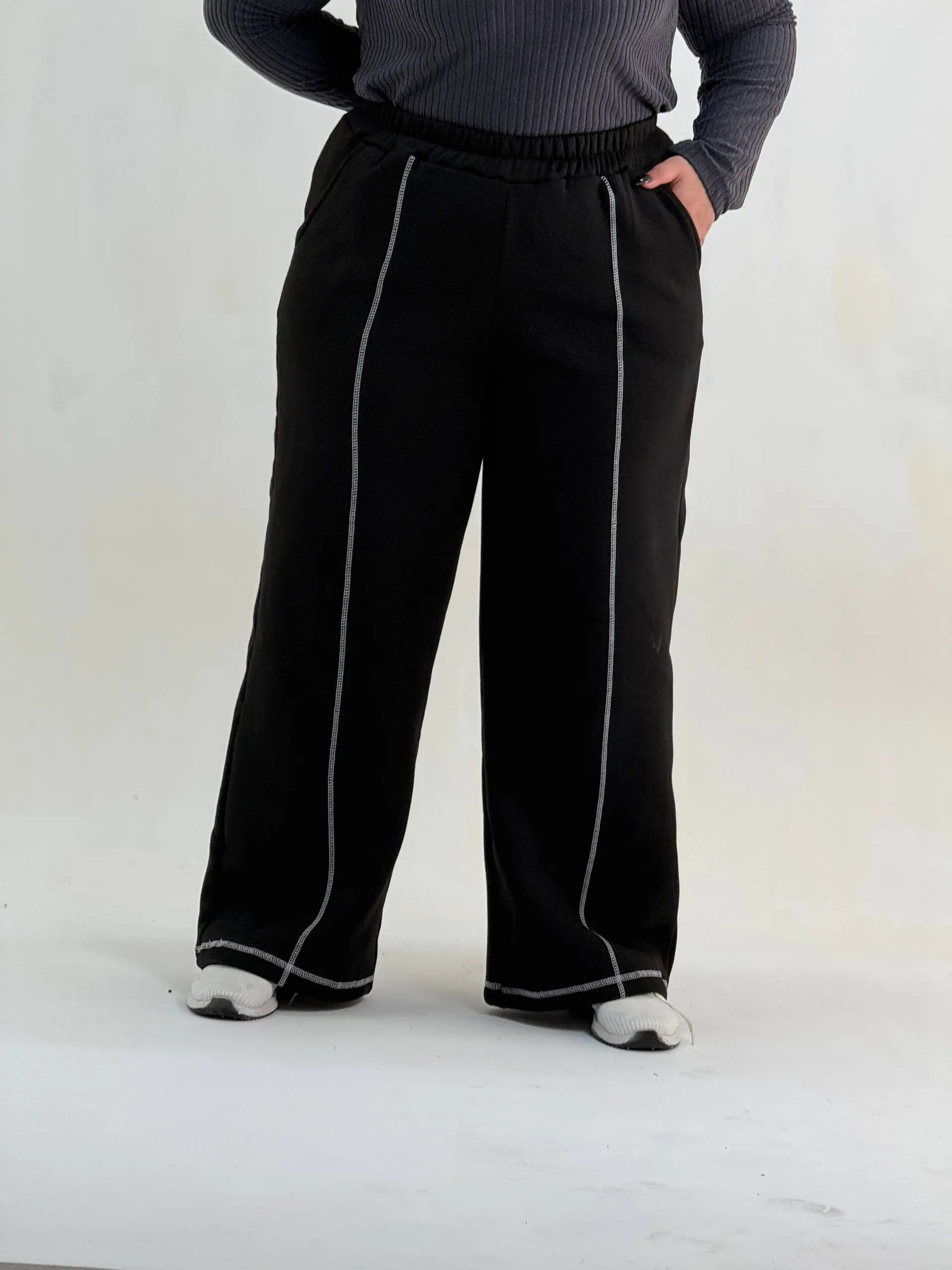 شلوار بگ سایزبزرگ نینا