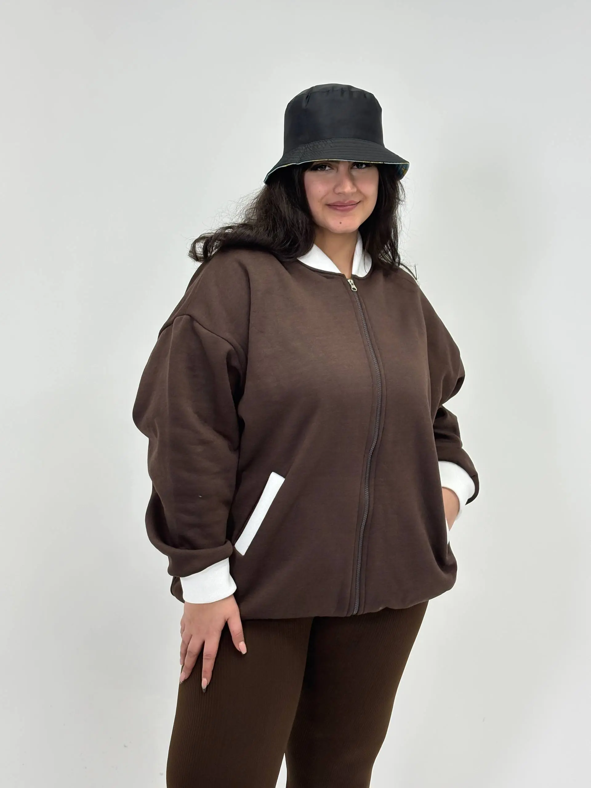 سویشرت سایزبزرگ بامبو