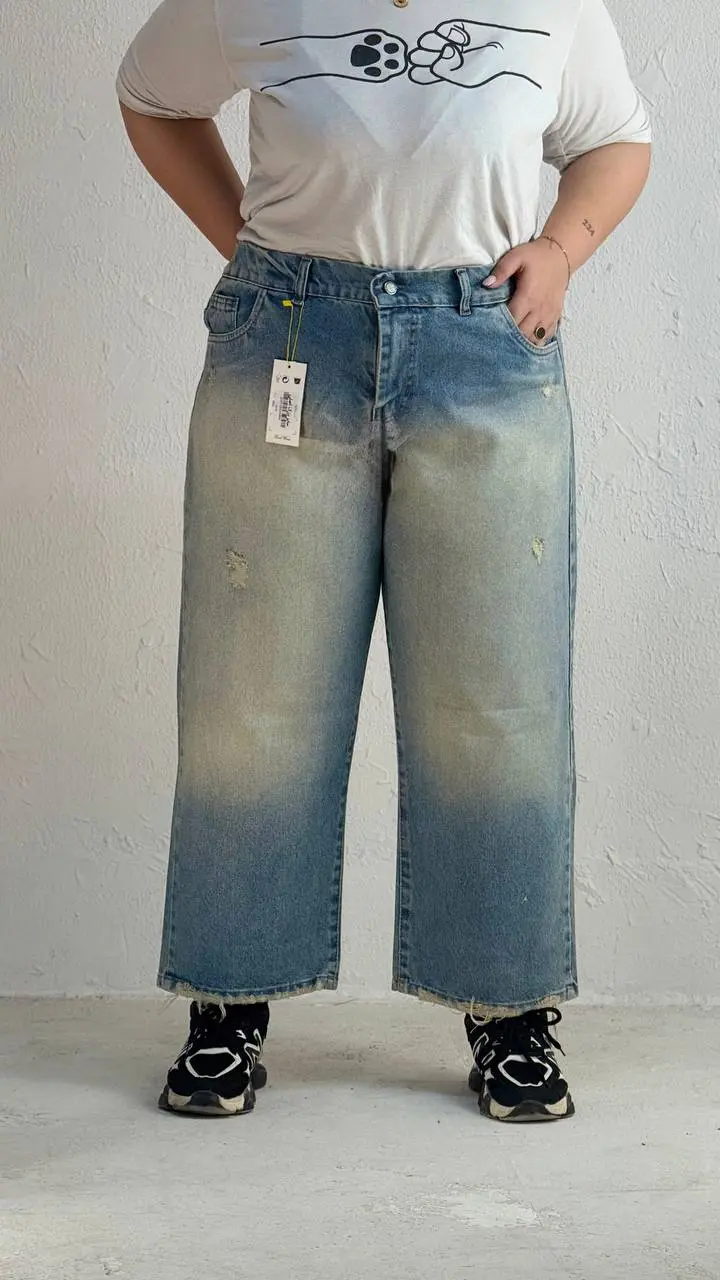 واید لگ جین سایزبزرگ1054