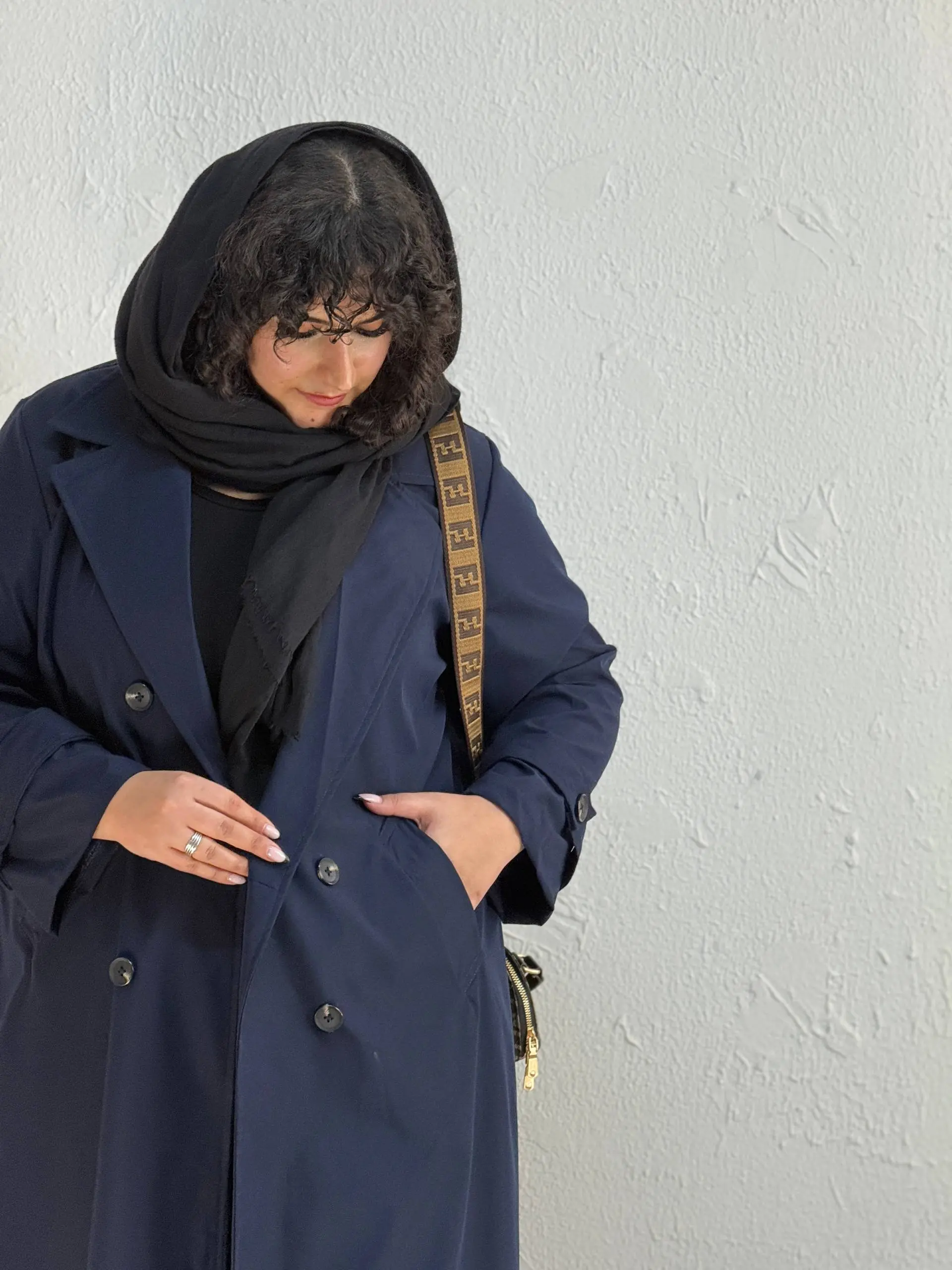 ترنچ کت سایزبزرگ ولگا