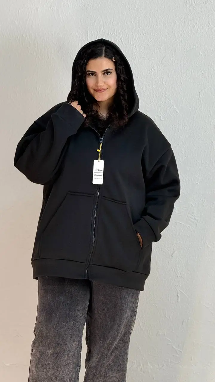 سویشرت کلاهدار سایزبزرگ(پیشفروش)