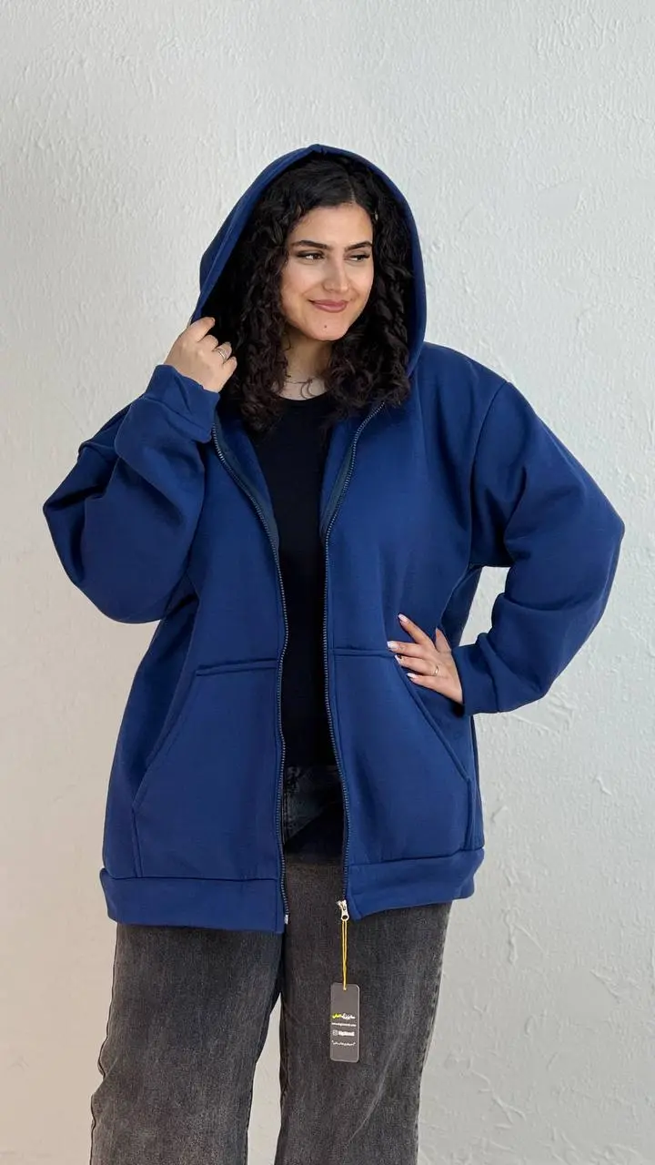 سویشرت کلاهدار سایزبزرگ(پیشفروش)