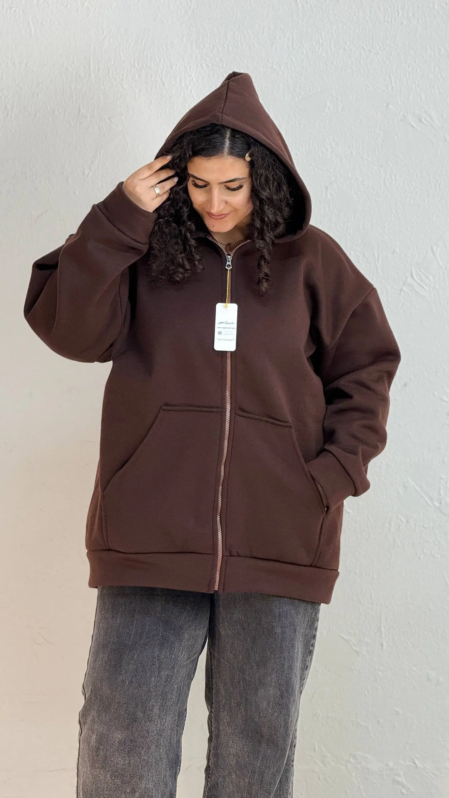 سویشرت کلاهدار سایزبزرگ(پیشفروش)