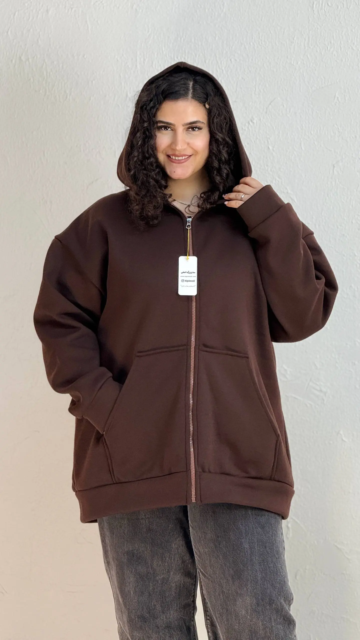 سویشرت کلاهدار سایزبزرگ(پیشفروش)