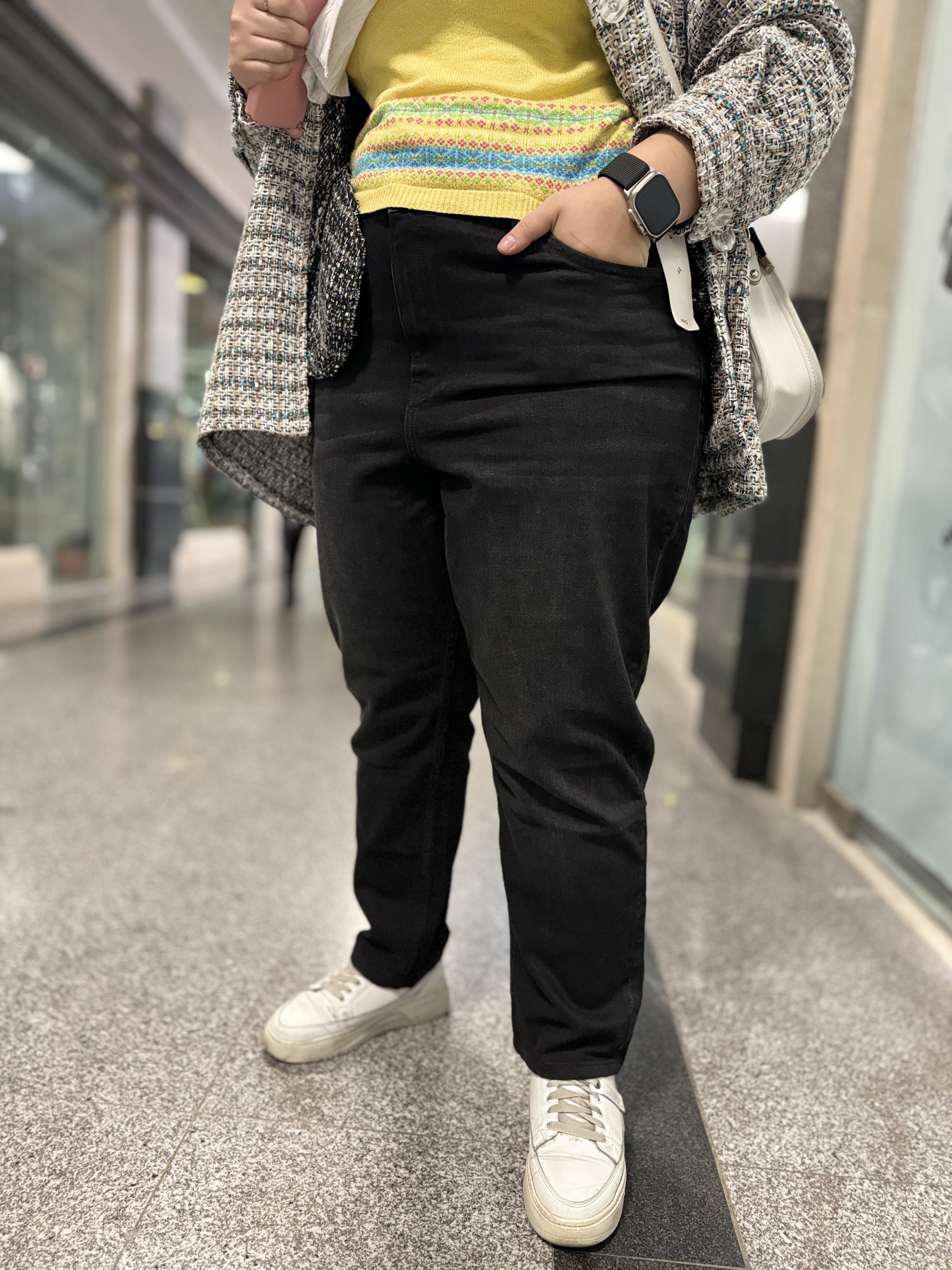 جین راسته مشکی 0228