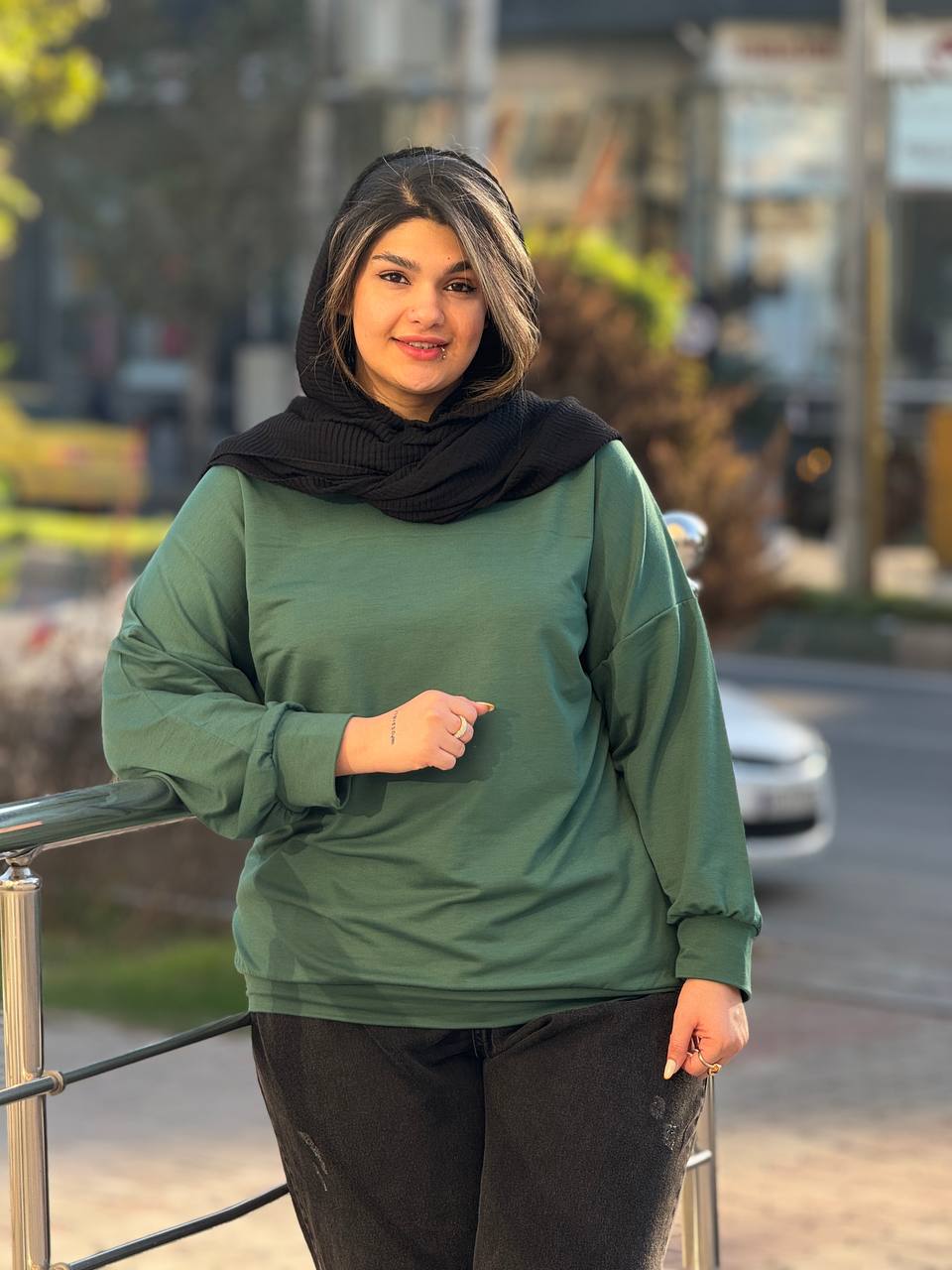 بلوز استین بلند سایزبزرگ
