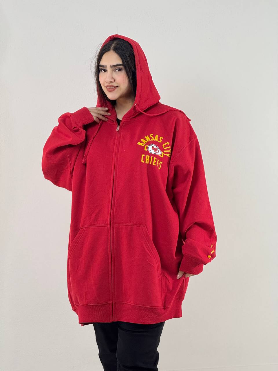 سویشرت کلاهدار وارداتی سایزبزرگ