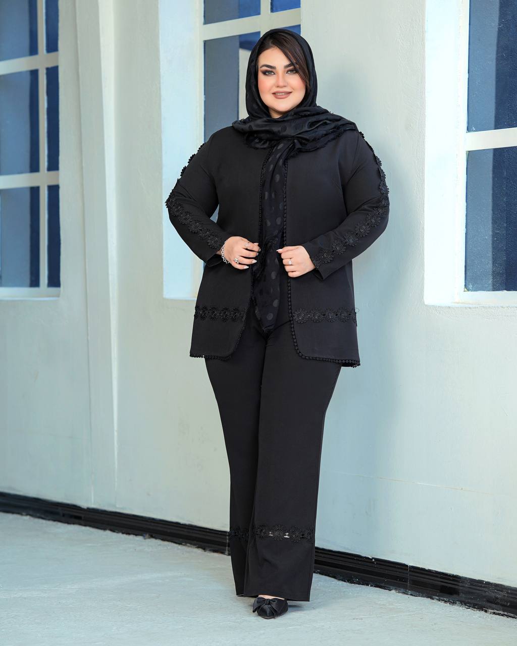 کت شلوار گیپور دوزی سیما