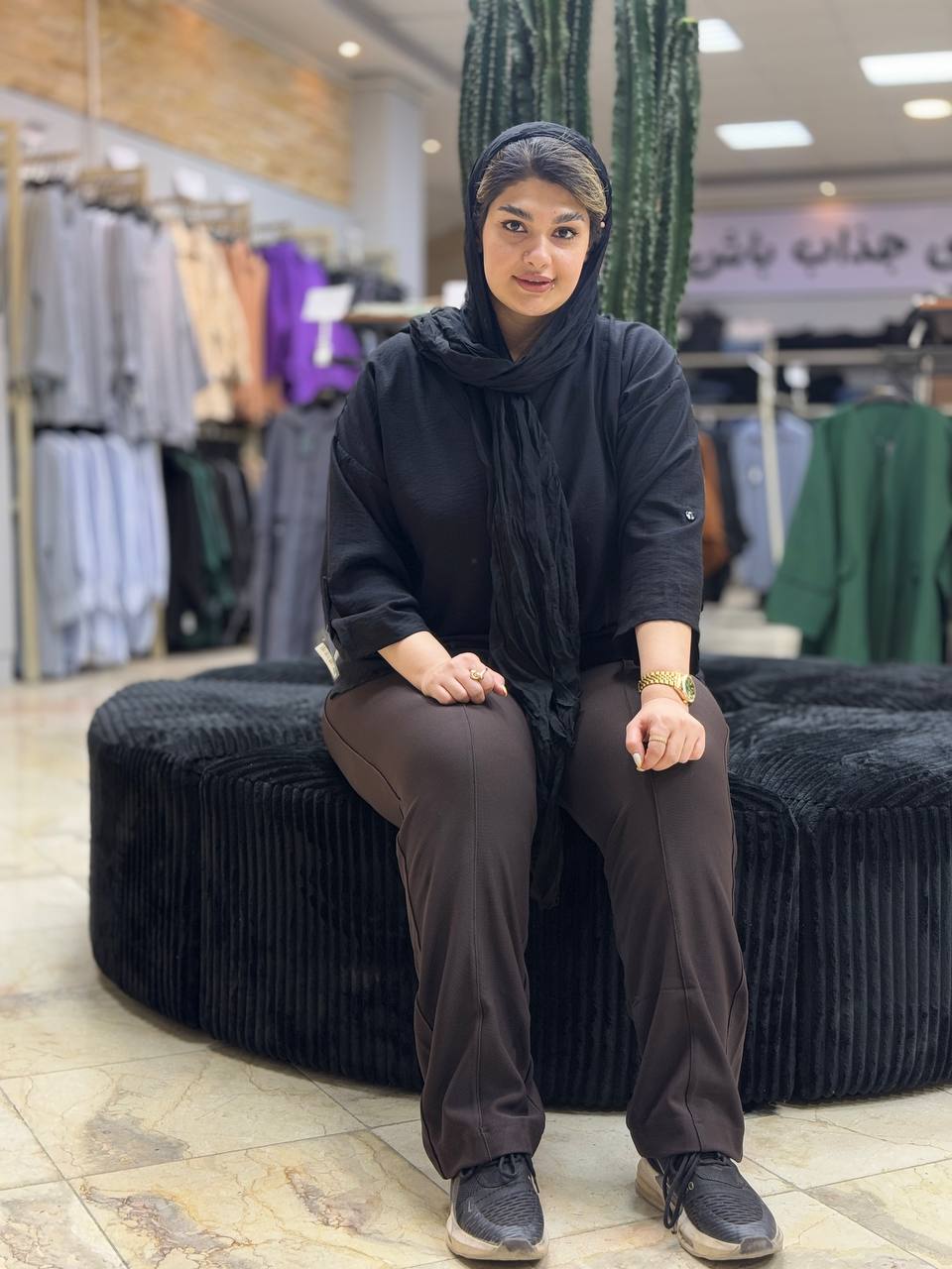 شلوار مجلسی راسته سایزبزرگ