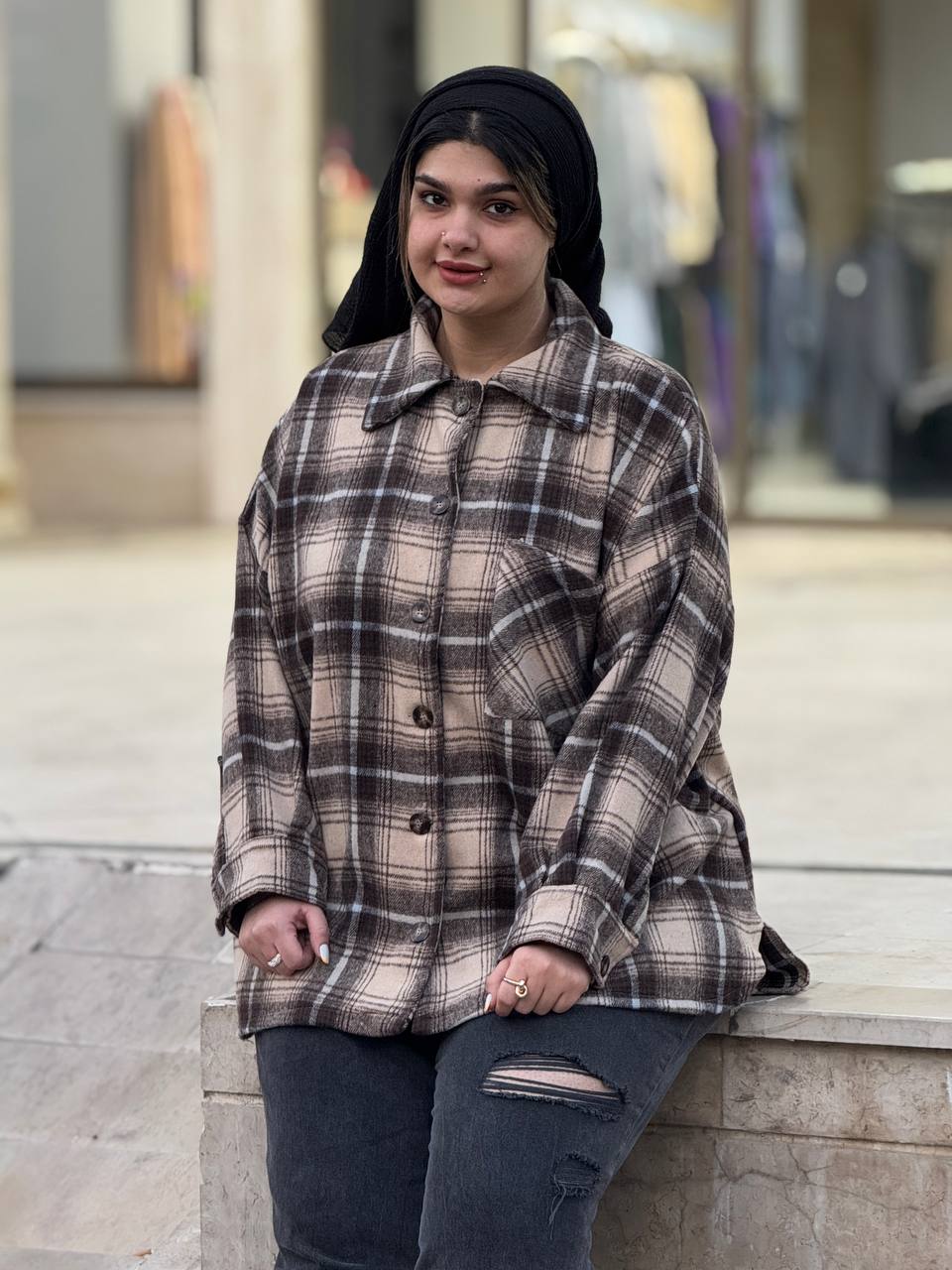 شکت چهارخونه سایزبزرگ