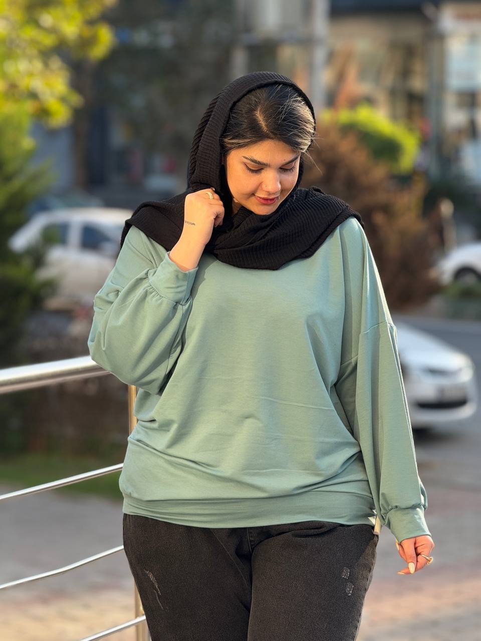بلوز استین بلند سایزبزرگ