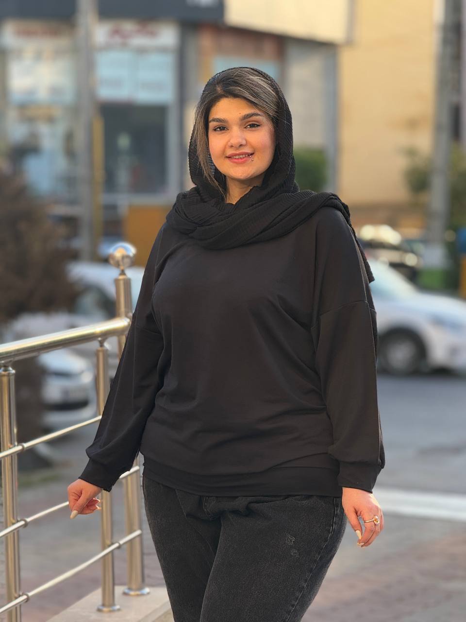 بلوز استین بلند سایزبزرگ