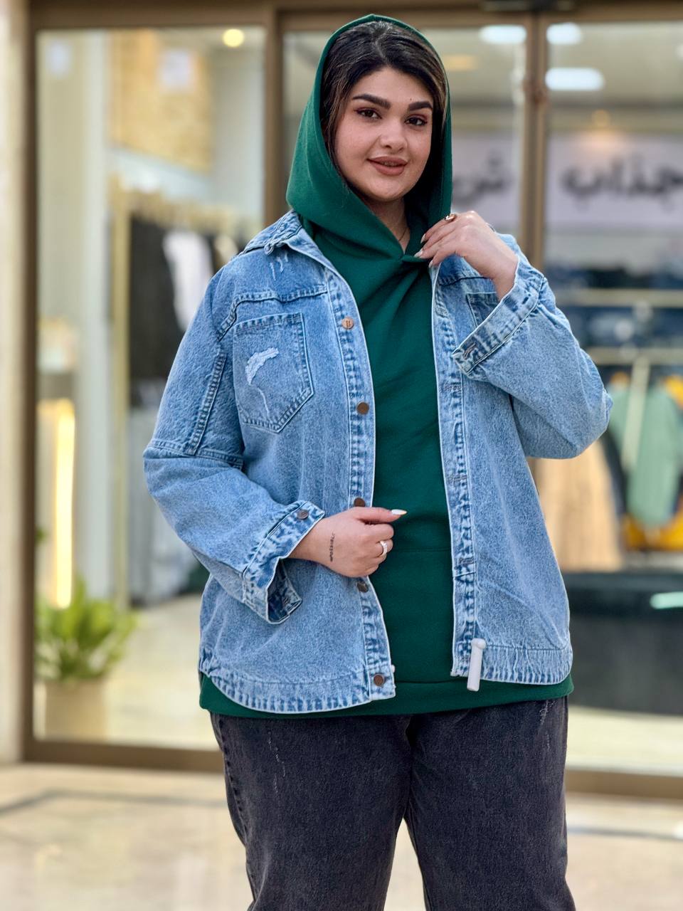 کت جین سایزبزرگ