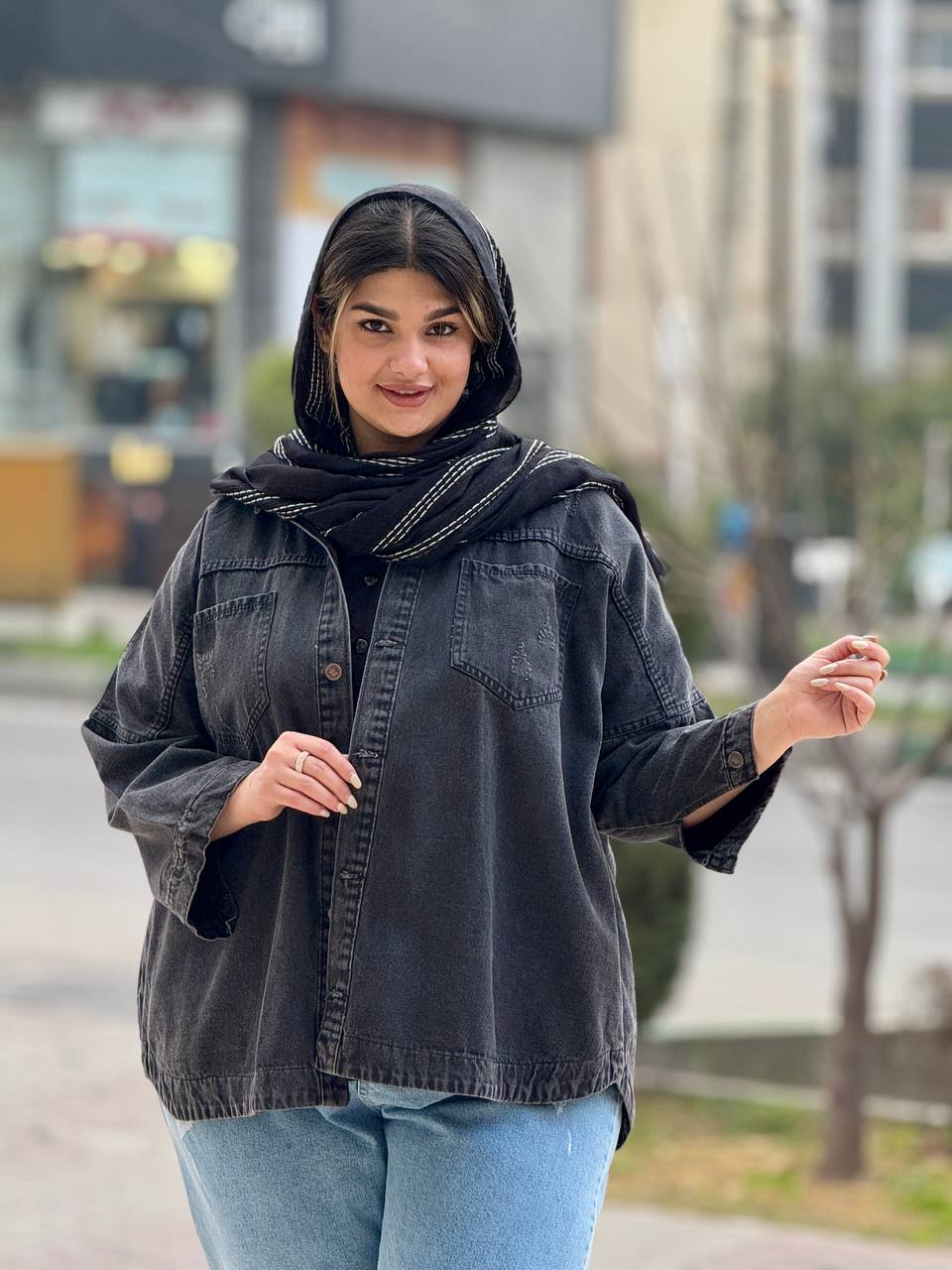 کت جین سایزبزرگ