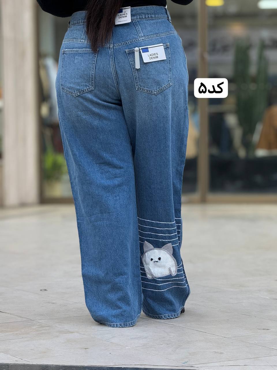 شلوارطرح دار سایزبزرگ A3