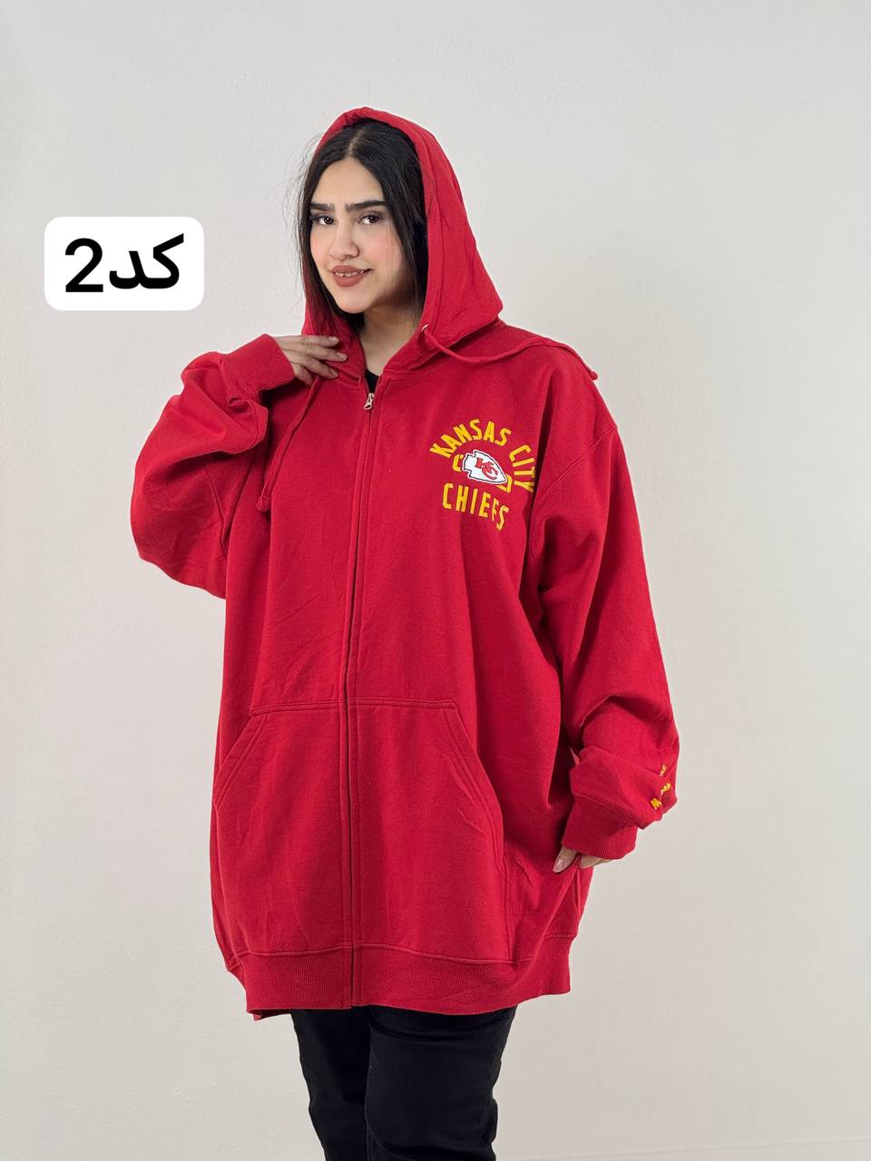 سویشرت کلاهدار وارداتی سایزبزرگ