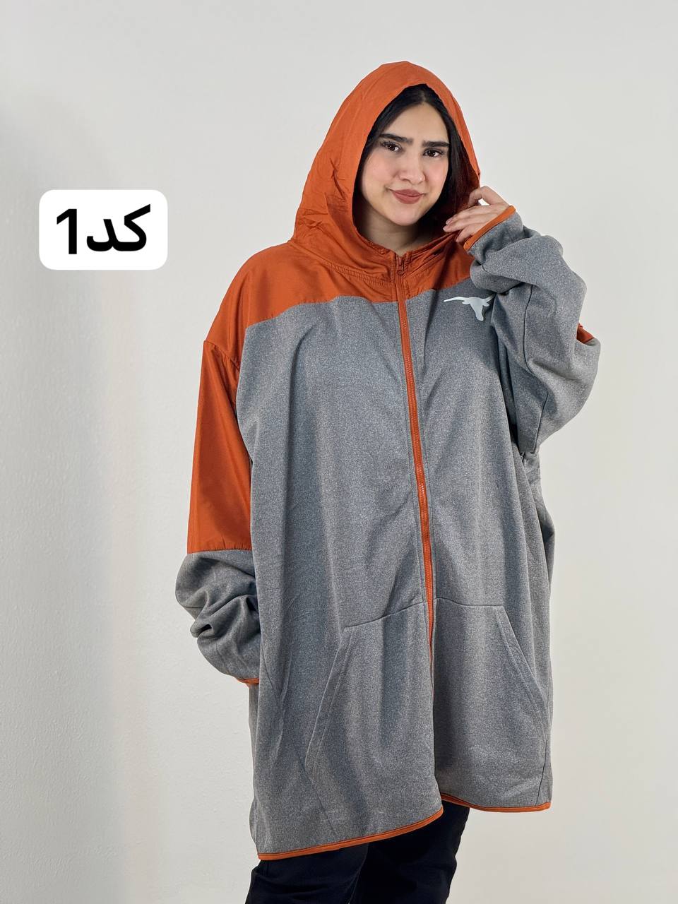 سویشرت وارداتی دو رنگ688